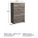 Ralinksi Gray 4 Drawer Chest