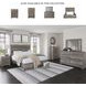 Ralinksi Gray 2 Drawer Nightstand