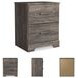 Ralinksi Gray 2 Drawer Nightstand