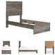Ralinksi Gray Twin Panel Bed