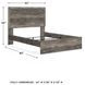 Ralinksi Gray Queen Panel Bed