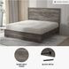 Ralinksi Gray King Panel Bed