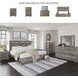 Ralinksi Gray King Panel Bed