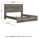 Ralinksi Gray King Panel Bed