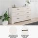 Stelsie White Dresser