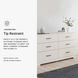 Stelsie White Dresser