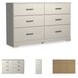 Stelsie White Dresser