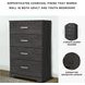 Belachime Black 4 Drawers Chest