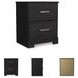 Belachime Black Nightstand