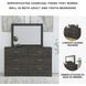 Belachime Charcoal 6 Drawer Dresser and Rectangular Mirror