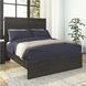 Belachime Black Full Panel Bed