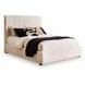 Shoralli Beige Upholstered Storage Panel Bedroom Set