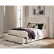 Shoralli Beige Upholstered Storage Panel Bedroom Set