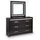 Shoralli Beige Upholstered Storage Panel Bedroom Set