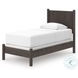 Cadmori Brown Twin Panel Bed