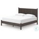 Cadmori Brown King Panel Platform Bed