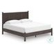 Cadmori Brown King Panel Platform Bed