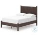Cadmori Brown Full Panel Platform Bed