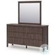 Cadmori Brown Dresser with Mirror