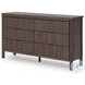 Cadmori Brown Panel Platform Bedroom Set