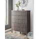 Cadmori Brown Wide 5 Drawer Chest