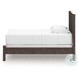 Cadmori Brown Twin Upholstered Panel Bed