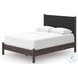 Cadmori Brown Queen Upholstered Panel Bed