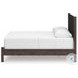 Cadmori Brown Queen Upholstered Panel Bed