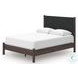 Cadmori Brown Upholstered Panel Platform Bedroom Set