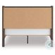 Cadmori Brown Upholstered Panel Platform Bedroom Set