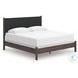 Cadmori Brown King Upholstered Panel Bed
