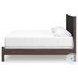 Cadmori Brown King Upholstered Panel Bed