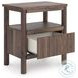 Cadmori Brown Panel Platform Bedroom Set