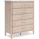 Cadmori Tan And White Youth Panel Upholstered Bedroom Set