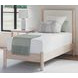 Cadmori Tan And White Youth Panel Upholstered Bedroom Set
