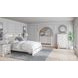 Altyra White Bookcase Storage Bedroom Set
