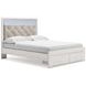 Altyra White Platform Storage Bedroom Set