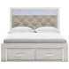 Altyra White Platform Storage Bedroom Set