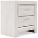 Altyra White Bookcase Storage Bedroom Set
