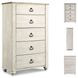 Willowton Two Tone 5 Drawer Chest