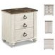 Willowton Two Tone 2 Drawer Nightstand