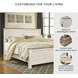 Willowton Whitewash King Panel Bed