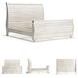 Willowton Whitewash King Sleigh Bed With Horizontal Planks