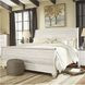 Willowton Whitewash King Sleigh Bed With Horizontal Planks