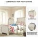 Willowton Whitewash Twin Panel Bed