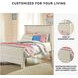 Willowton Whitewash Full Panel Bed