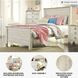 Willowton Whitewash Full Panel Bed
