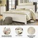 Willowton Whitewash California King Panel Bed
