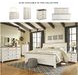 Willowton Whitewash California King Panel Bed