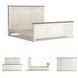 Willowton Whitewash California King Panel Bed